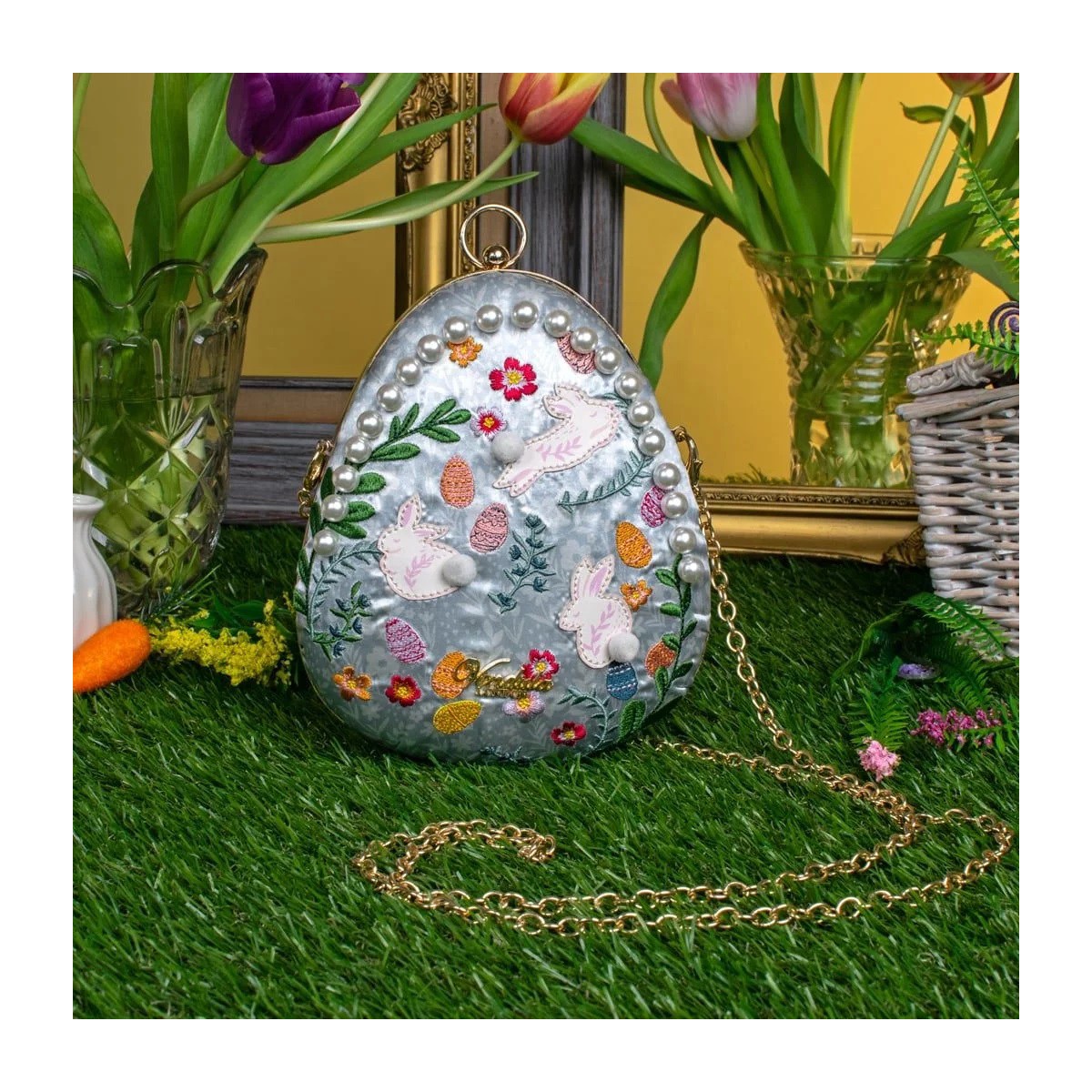 Vendula ''Revel'' Woodland Rabbits - Evening Bag