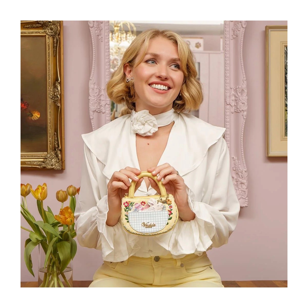 Vendula Woodland Rabbits - Monedero/Pequeño Bolso