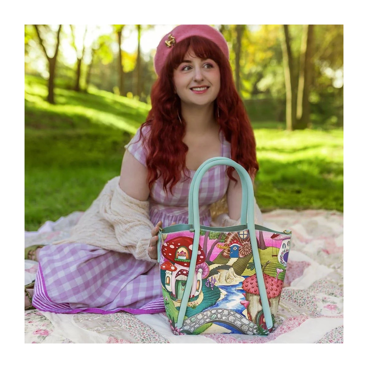 Vendula Fairy Village ''Blaire'' Tote Bag