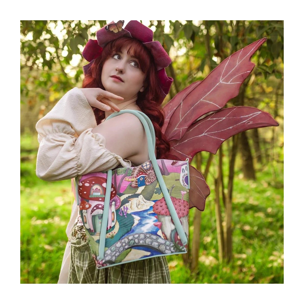 Vendula ''Blaire'' Fairy Village - Bolso Tote