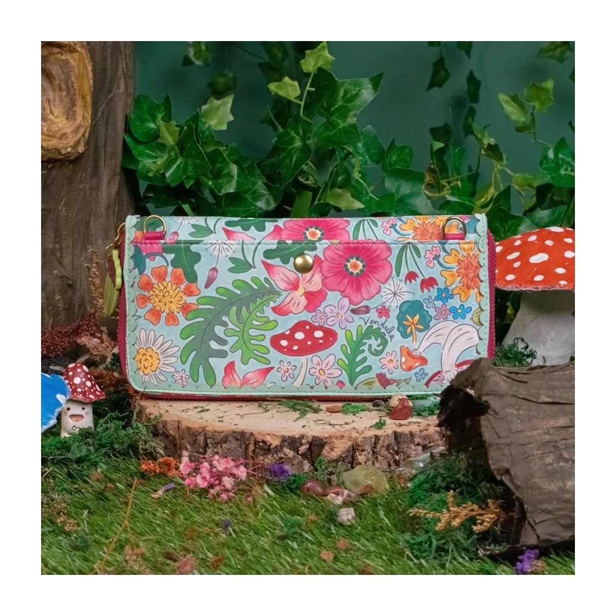 Vendula Fairy Village Large Wallet With...
