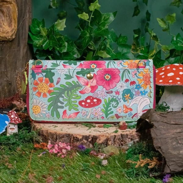 Vendula  Fairy Village - Cartera Grande Con Bandolera y Cremallera Alrededor