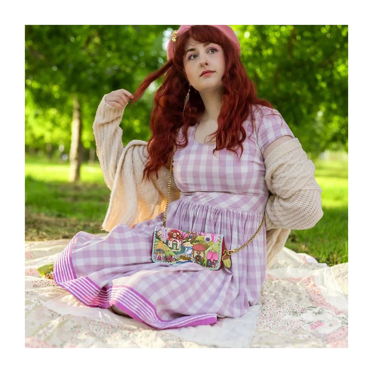 Vendula  Fairy Village - Cartera Grande Con...