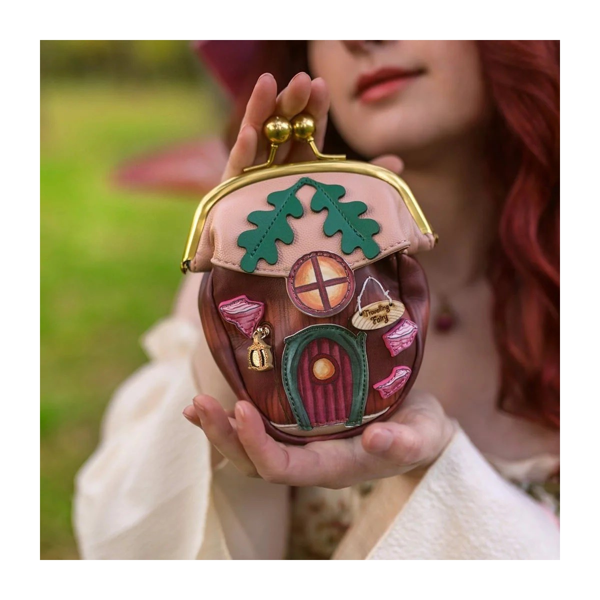 Vendula Fairy Village ''Acorn'' Purse with...