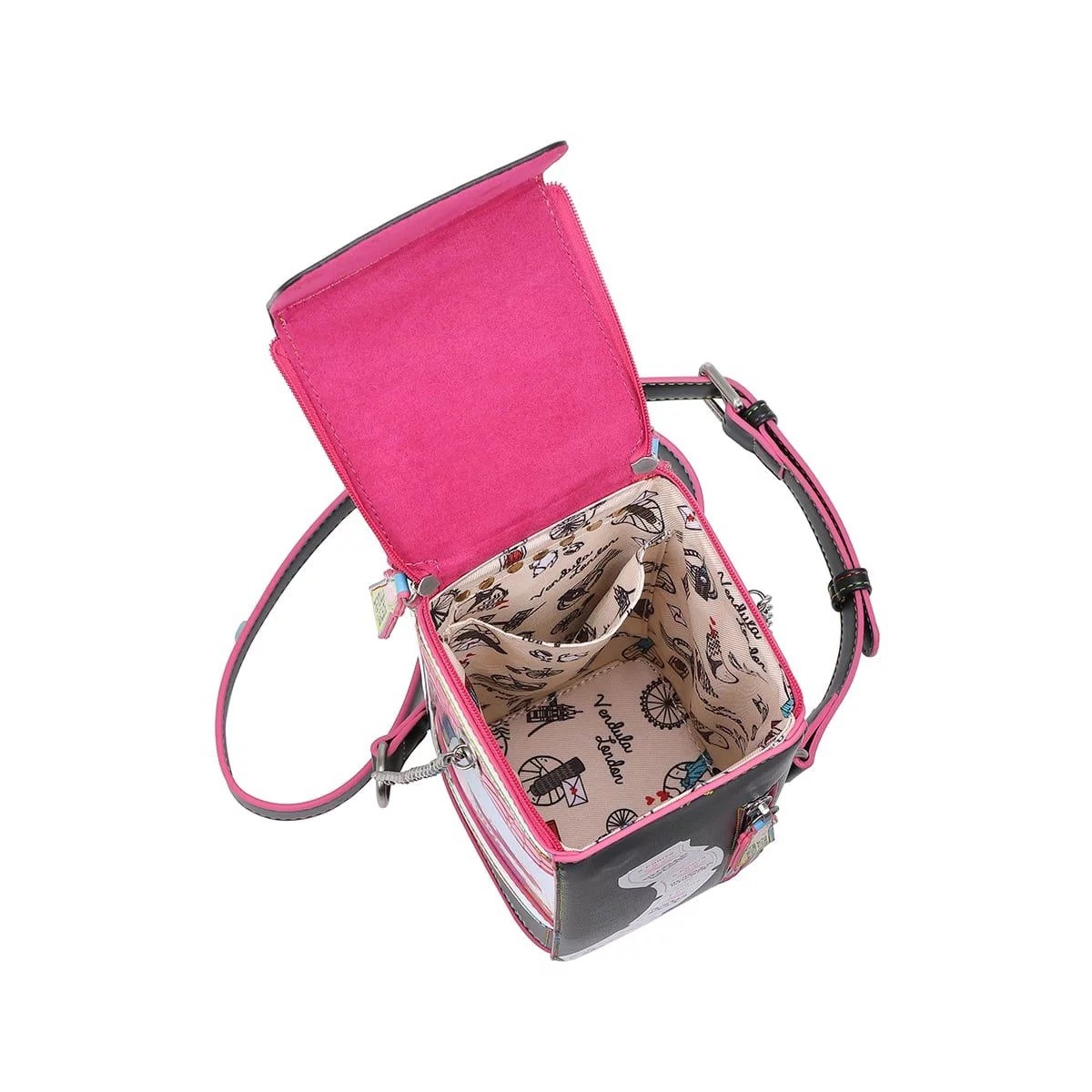 Vendula Arcade ''Kitty-Naughts'' Shoulder Bag