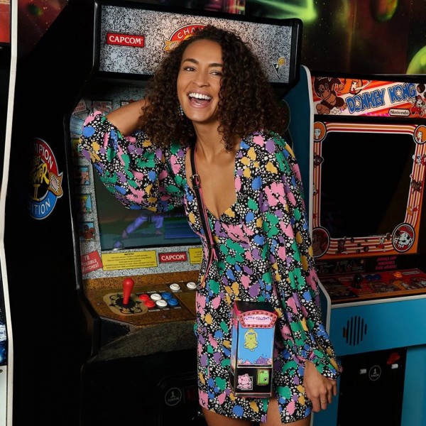 Vendula Arcade ''Kitty-Naughts'' Shoulder Bag