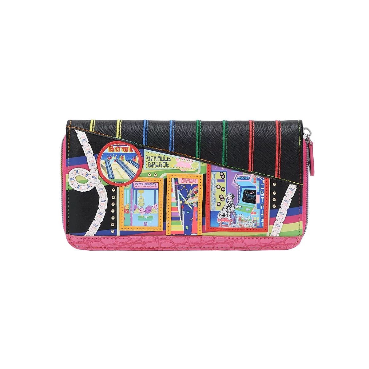Vendula Arcade Large Zip Around Wallet