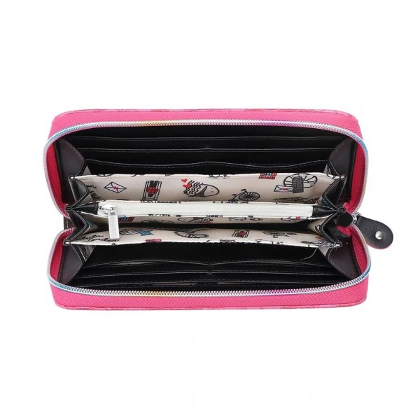 Vendula Arcade Large Zip Around Wallet