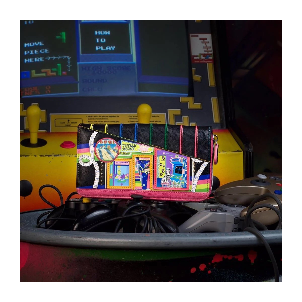 Vendula Arcade Large Zip Around Wallet