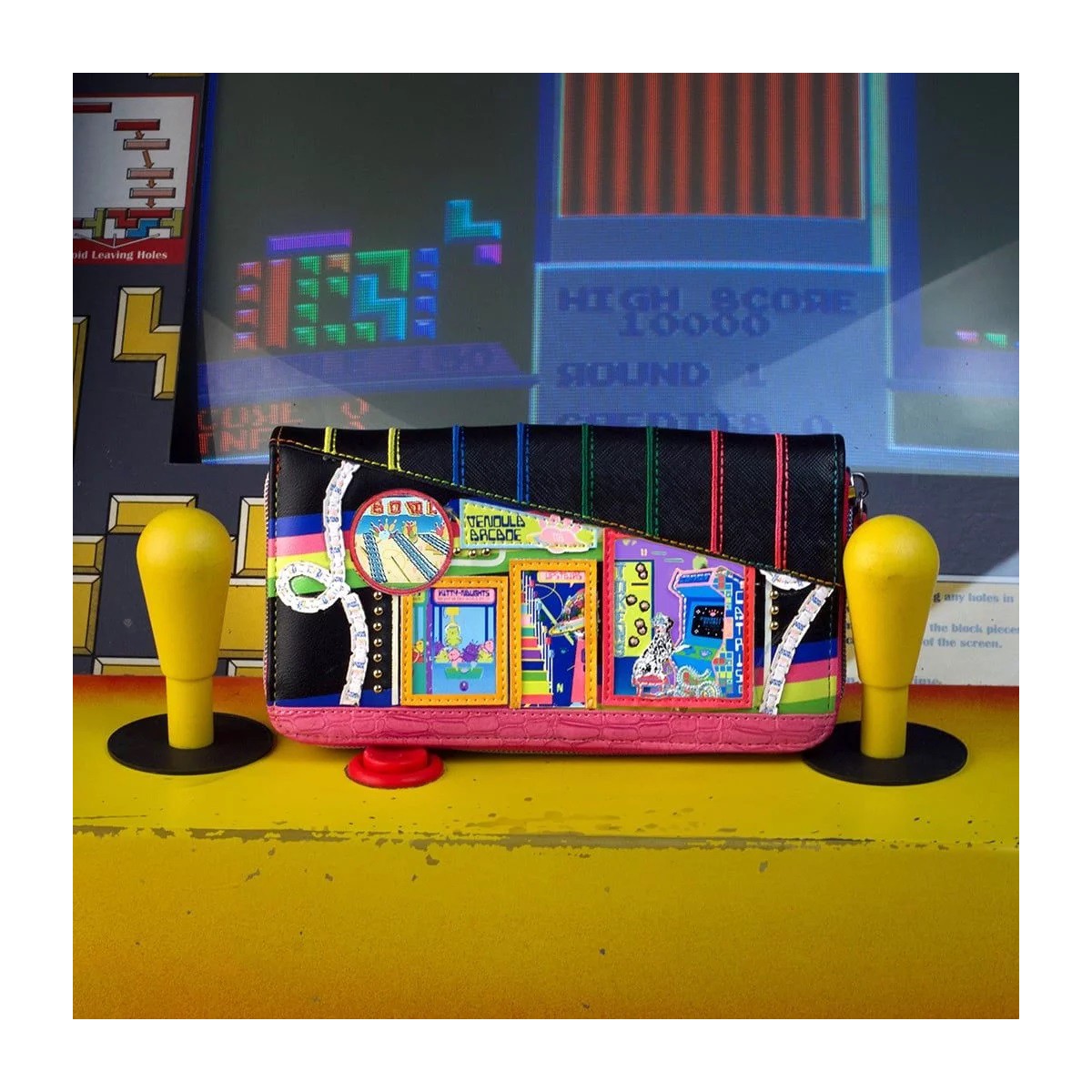 Vendula Arcade Large Zip Around Wallet