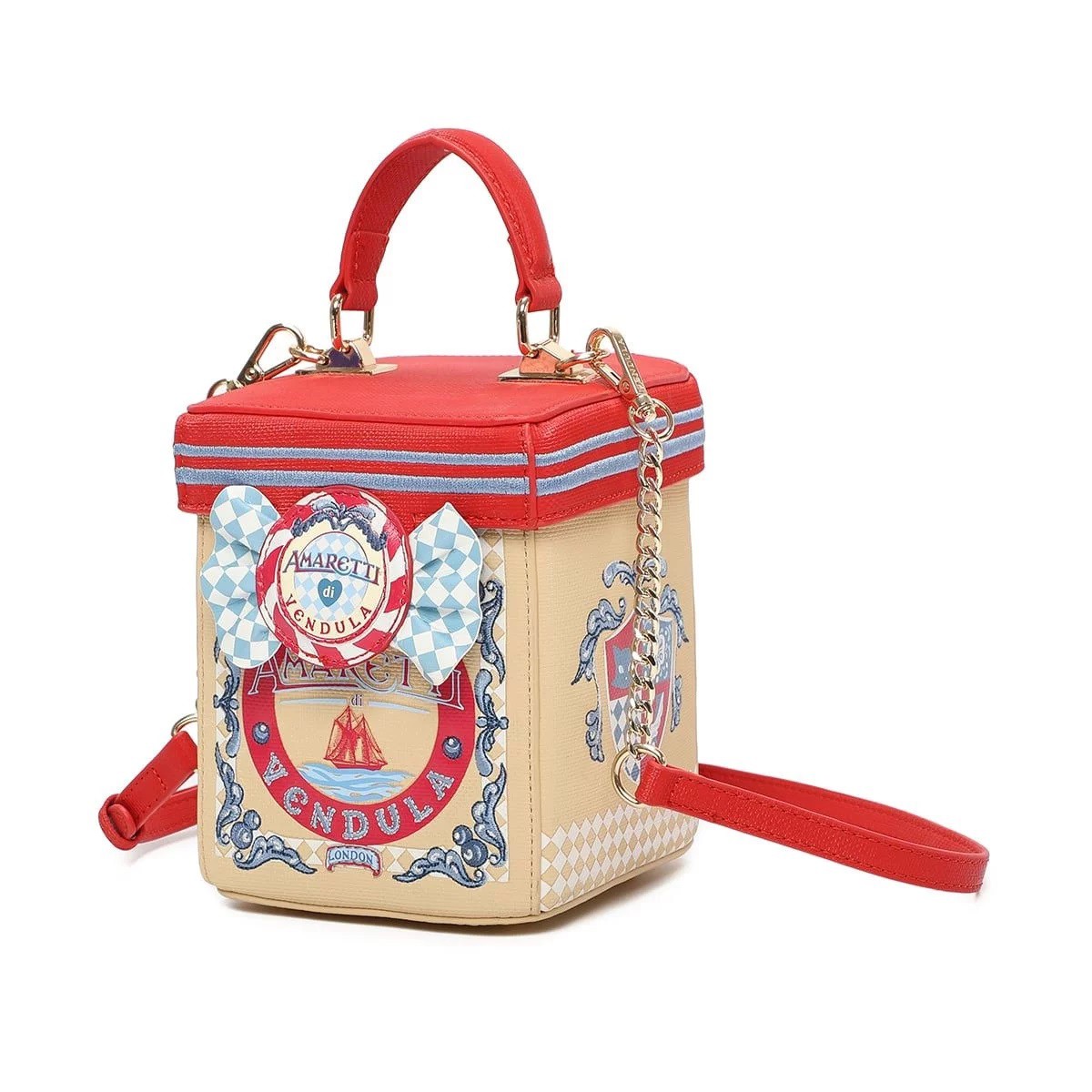 Vendula Viva Italia Amaretti Biscuit - Bolso Cofre