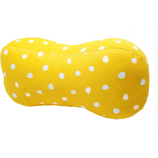 Peanut Beach - Mustard Polka Dots