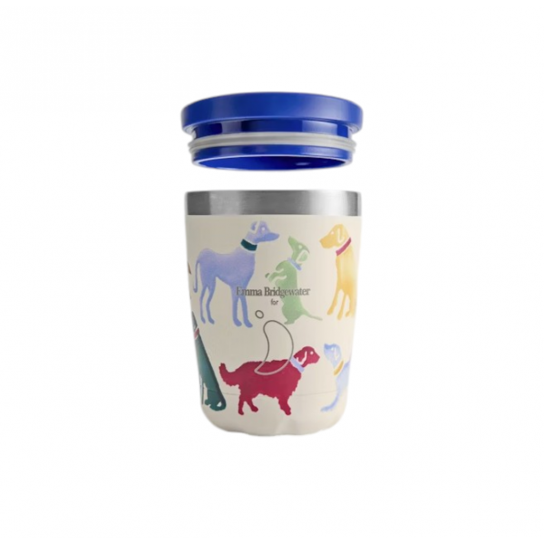 Chilly´s Vaso de café con tapa - Perros Polka 340 ml