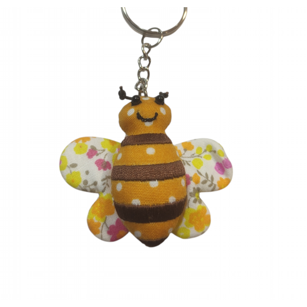Sass & Belle - Yellow Wings Bee Keyring