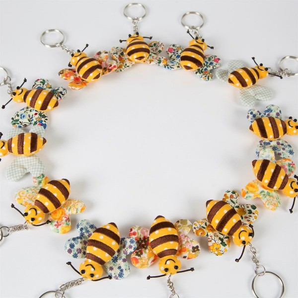 Sass & Belle - Llavero Abeja Alitas Azules
