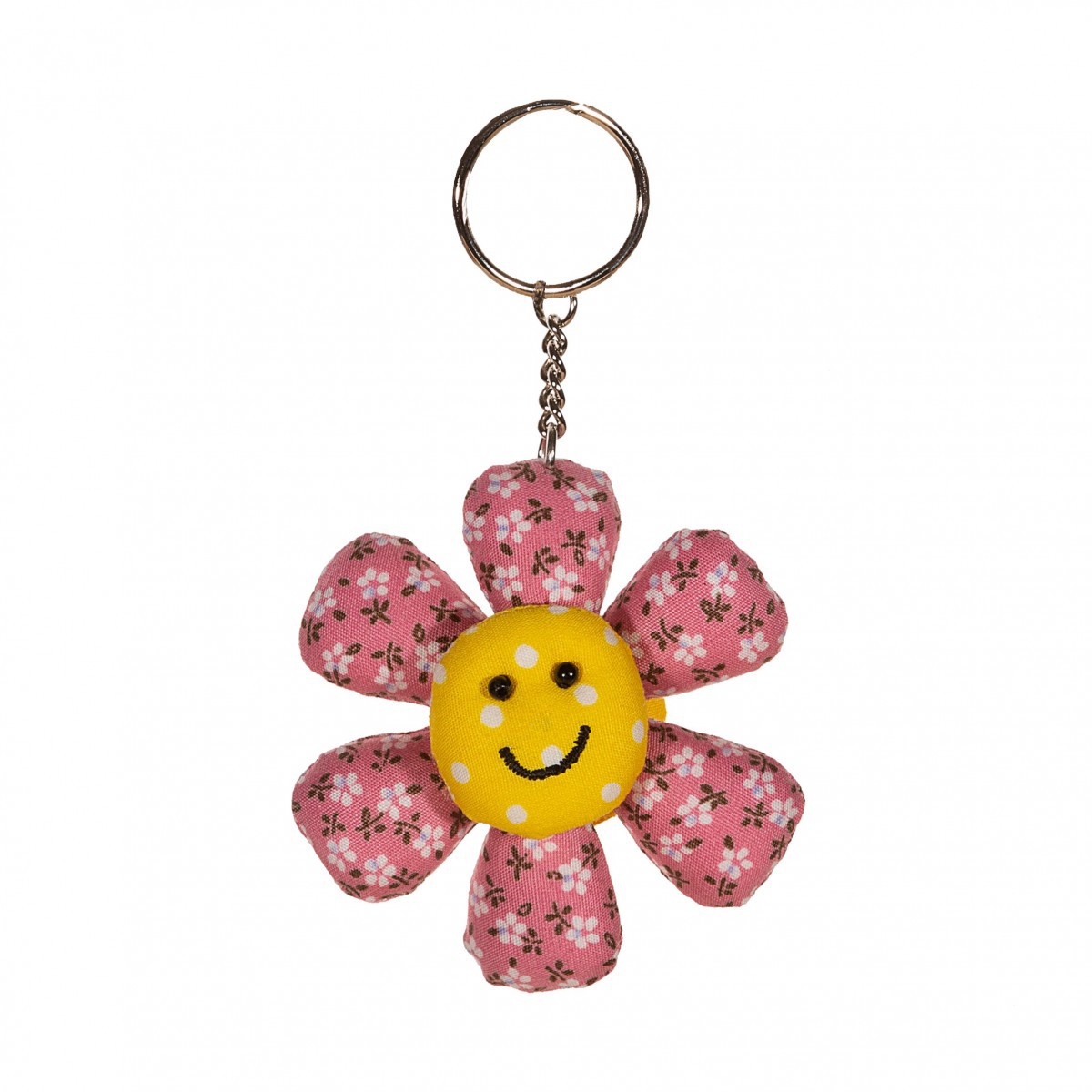 Sass & Belle - Llavero Flor Feliz Rosa
