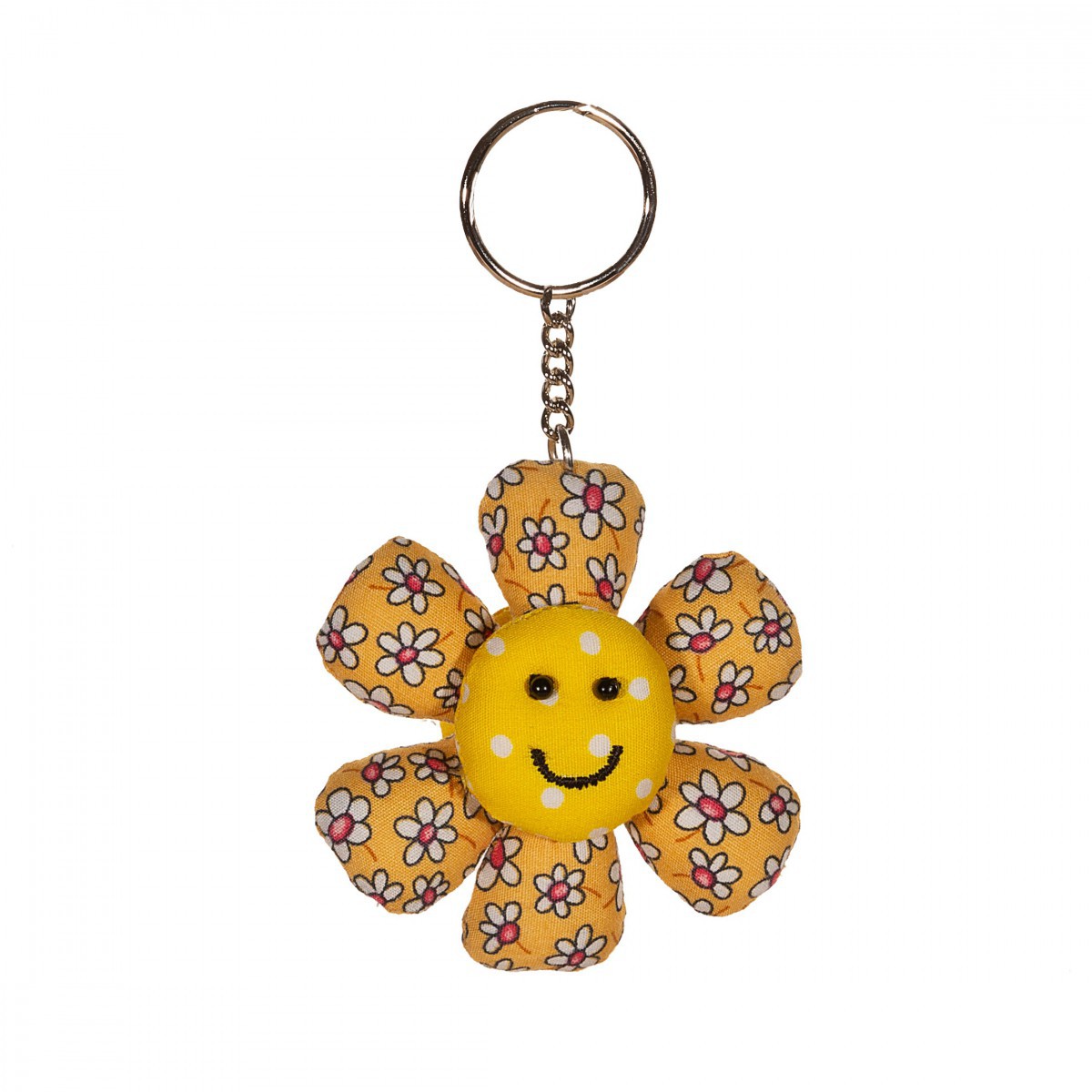Sass & Belle - Yellow Happy Flower Keyring