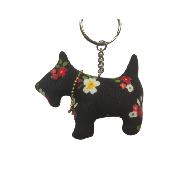 Sass & Belle - Llavero Perro Escocés Scottie Negro