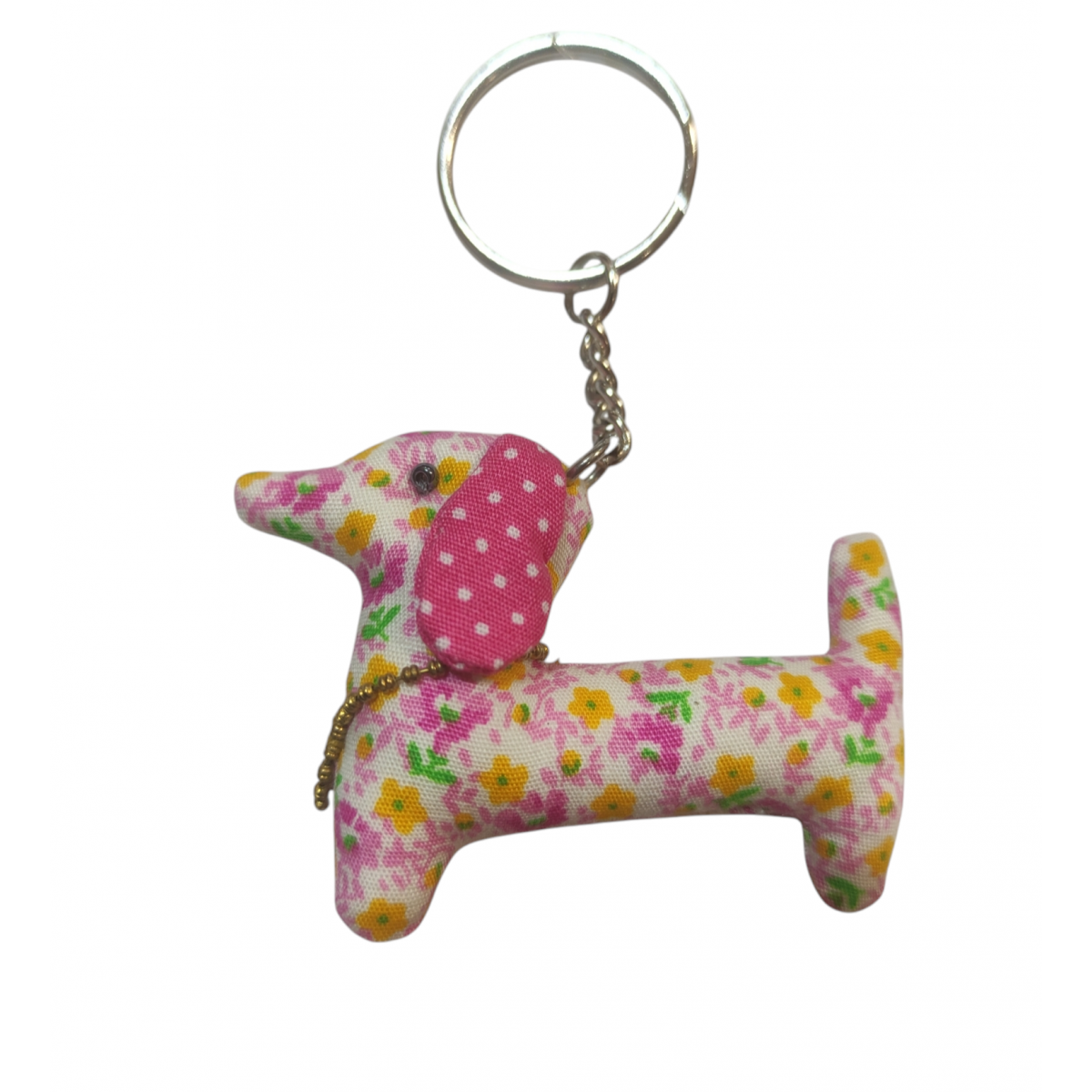 Sass & Belle - Pink Dachshund Key Chain