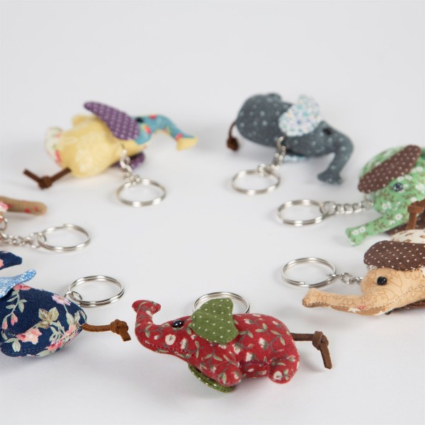 Sass & Belle - Llavero de Elefante Vintage B