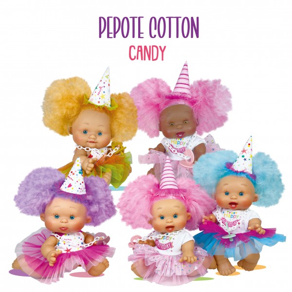 Pepote Cotton Candy Mandarina - Nines d´Onil