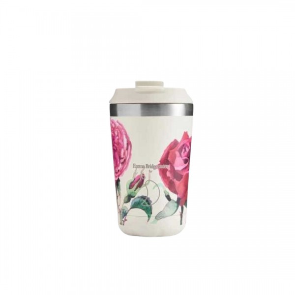 Chilly´s Vaso de café con tapa - Roses 340 ml