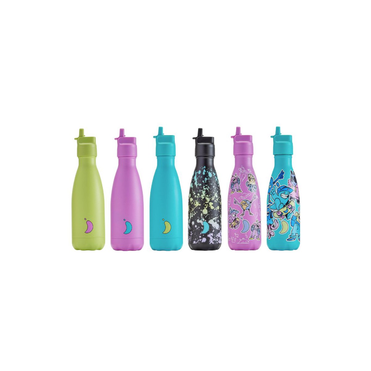 Chilly´s Botella kids - Splatter 350 ml