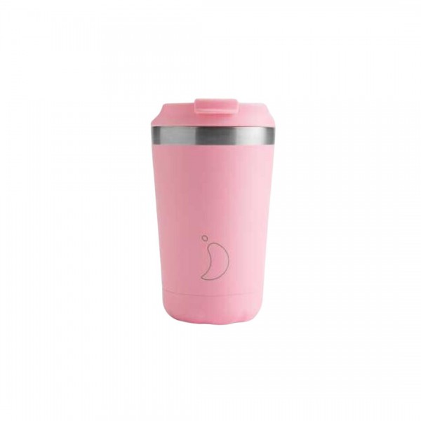 Chilly´s Vaso de café con tapa - Rosa Pastel 340 ml