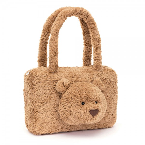 Bolso De Asas Con Cara de Oso Bartolomé - Jellycat BAR2BT