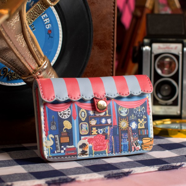 Vendula Vintage Rose - Tarjetero Accordion