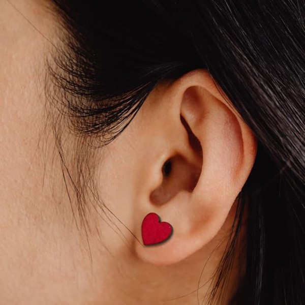 Pendientes Corazones + Aguacates