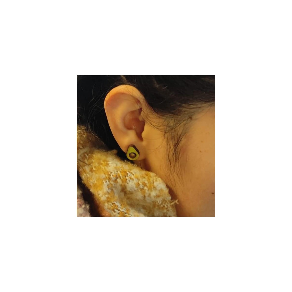 Pendientes Corazones + Aguacates