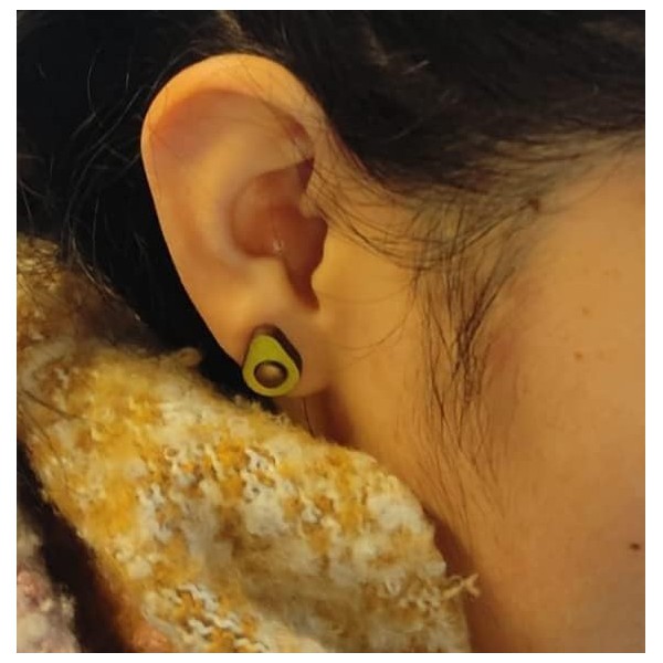 Pendientes Corazones + Aguacates