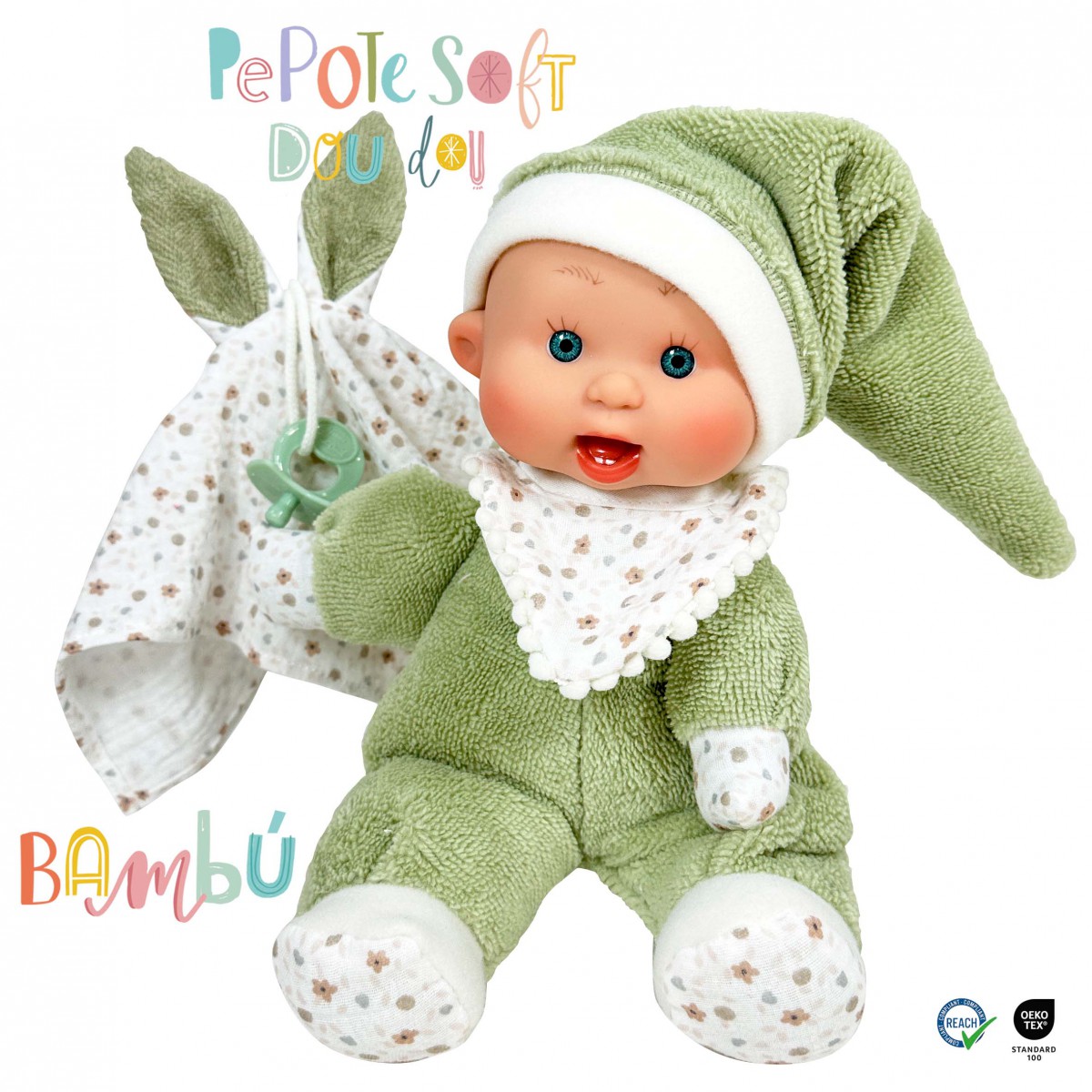 Pepote Soft Dou Green Case - Nines d'Onil