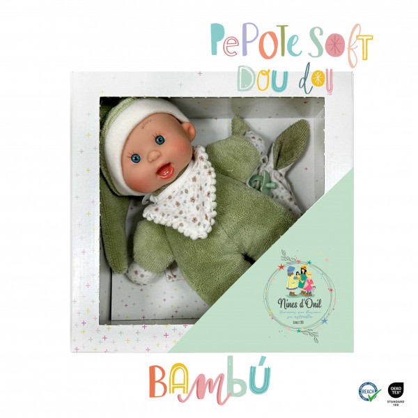 Pepote Soft Dou Green Case - Nines d'Onil