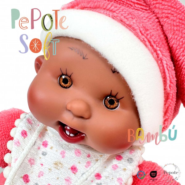 Pepote Soft Dou Dou Mulato Coral - Nines d´Onil 2