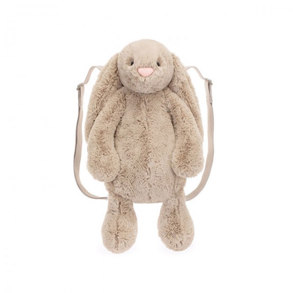 Mochila Beige Conejita Tímida - Jellycat BAS4BBP