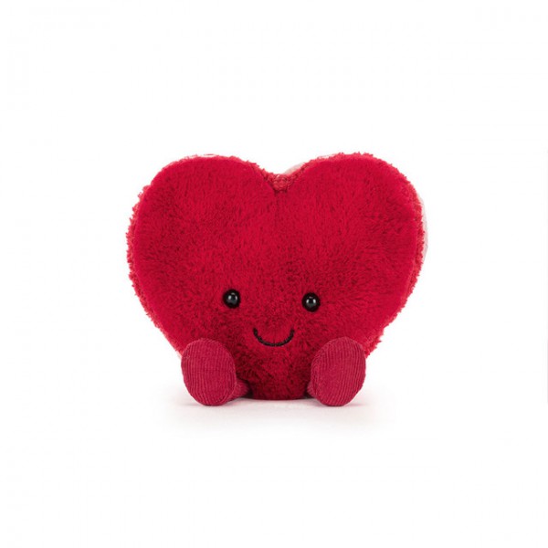 Arlette Heart Macaron Red- Jellycat A4MACHR 2