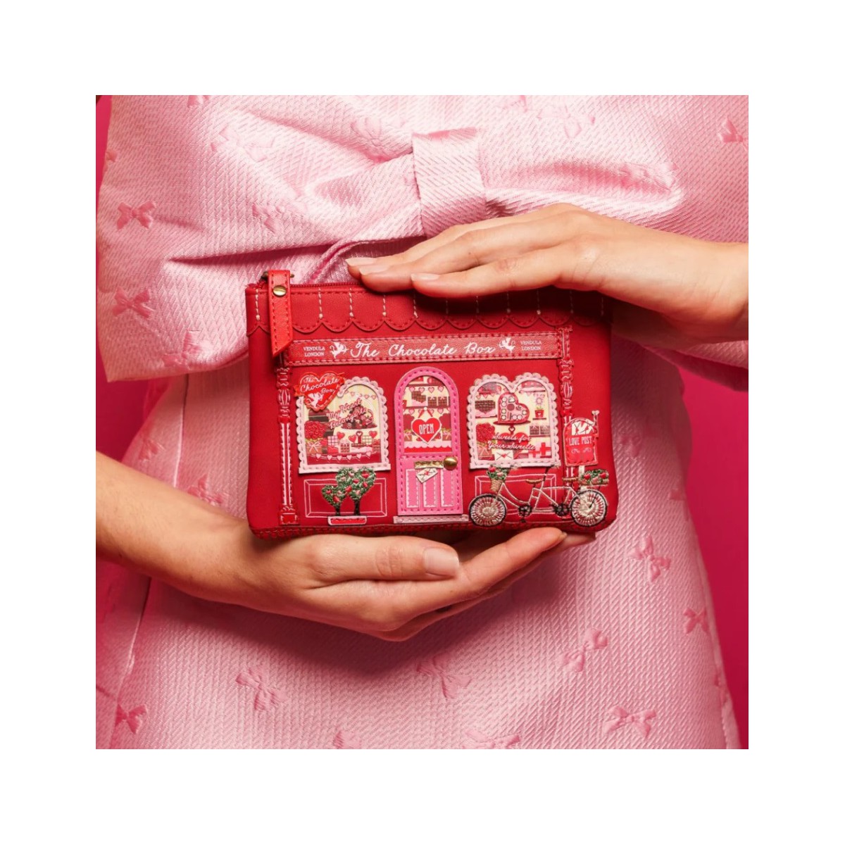 The Chocolate Box - Zippered Coin Purse