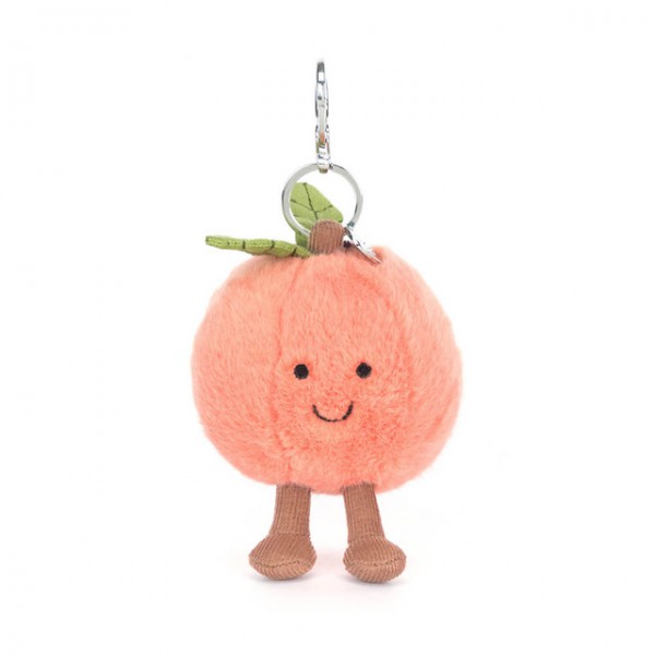 Amuseables Peach Bag Charm - Jellycat APEACH4BC