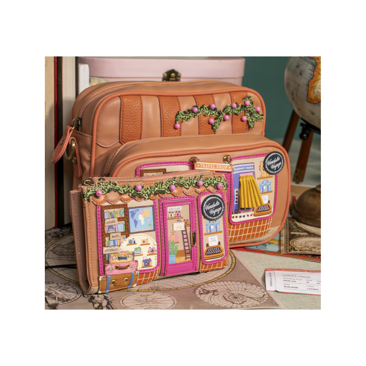 Vendula Voyage - Cartera Doblada Compacta