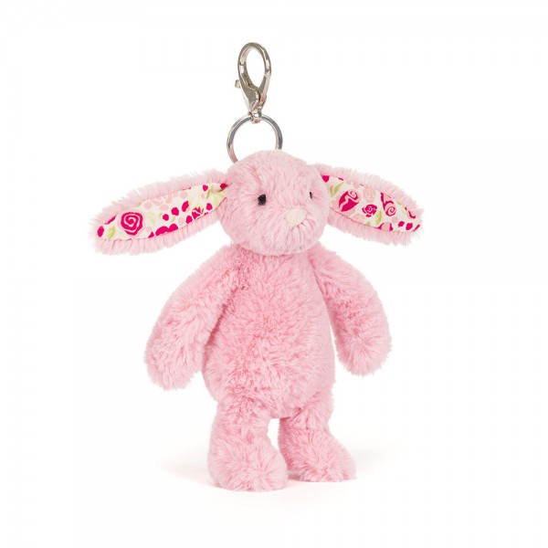 Blushkin Blossom Bunny Bag Charm - Jellycat BP4ROSE