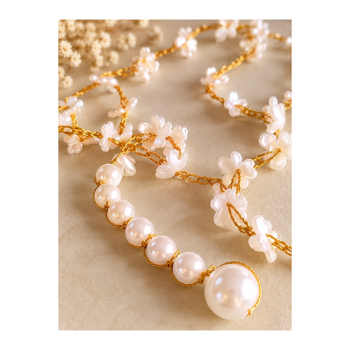 Oropéndola - Handcrafted necklace
