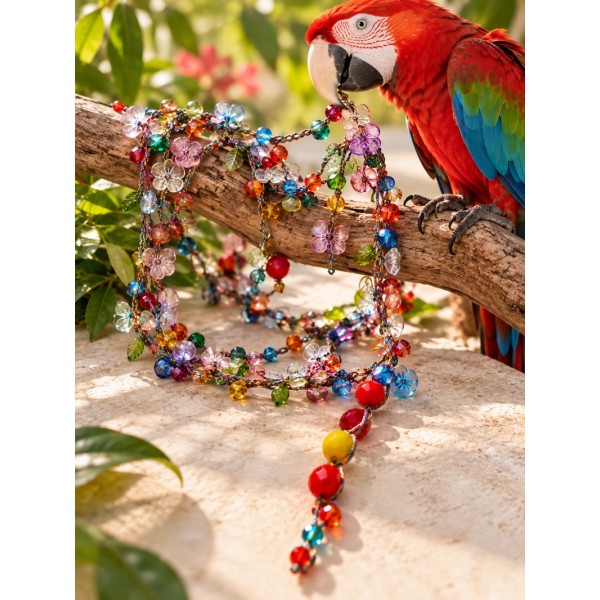 Macaw – Handcrafted necklace 2