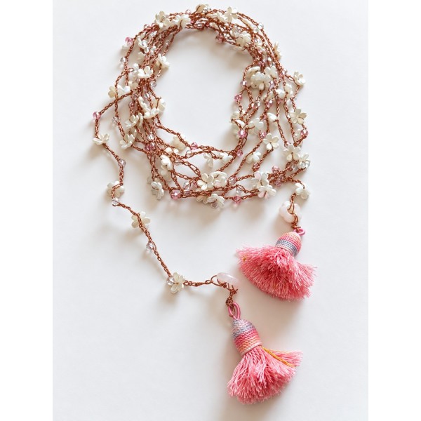 Cisne - Collar Artesanal