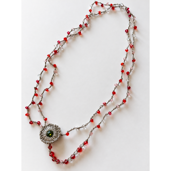 Cardenal - Collar Artesanal