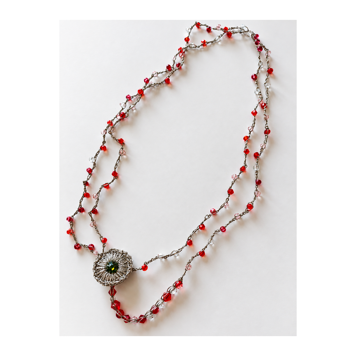 Cardinal – Handcrafted necklace