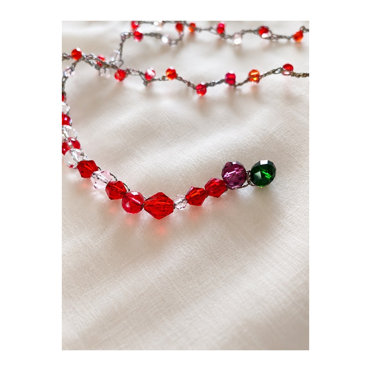Cardenal - Collar Artesanal