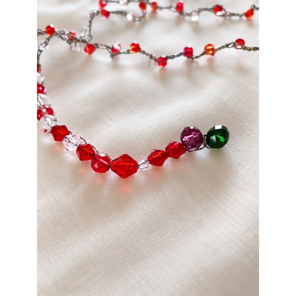 Cardenal - Collar Artesanal