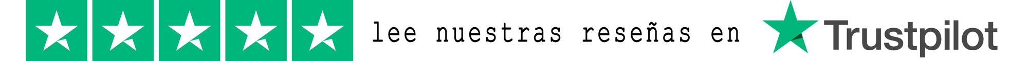 lee nuestras rese&ntilde;as en Trustpilot